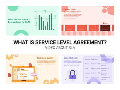 video about what is service level agreement? animation graphic design motion graphics video