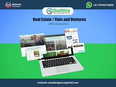 Susthira Infra Developers flats lands open lands real estate ui