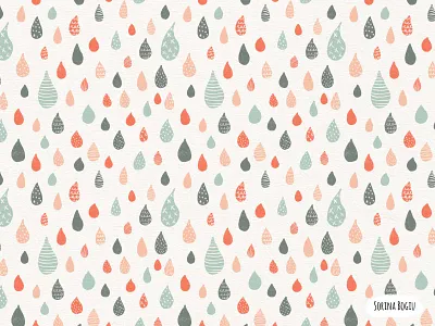 Splash Pattern Design cute design fabric design illustration illustrator kids illustration pattern pattern designer sea splash water