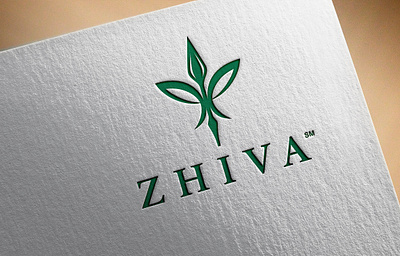 Logo for Zhiva branding graphic design logo