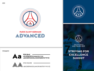 PSG Advanced branding football logo psg