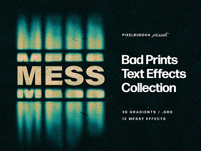 Printed Mess Text & Logo Effects Collection error
