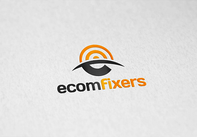 EcomFixers design e ecomerce fixers internet logo wifi
