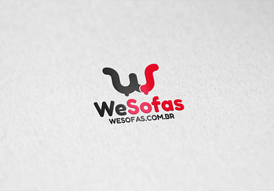 WeSofas design furniture graphic design logo shop sofa ws