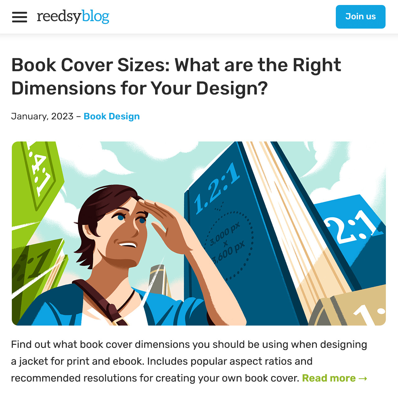 Book Cover Sizes by Raúl Gil for Reedsy on Dribbble