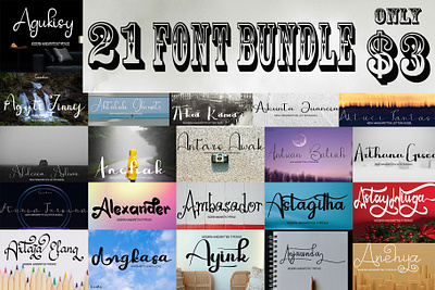 BUNDLE 21 app branding bundle design font fontbundle graphic design illustration logo typography ui ux vector