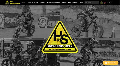 H&S Motorsports Website Redesign design ecommerce ui web design website redesign