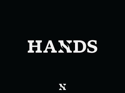 hands assistance black branding design hands help icon kindness logo negative space simple together wordmark
