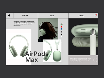 AirPods Max branding graphic design logo ui