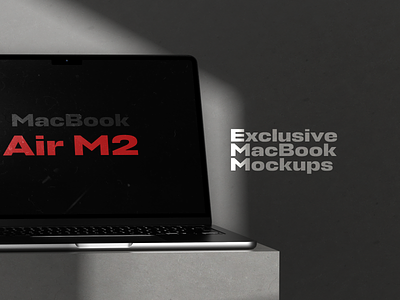 Macbook Air M2 Mockups Collection 360mockups background device device mockup m2 macbook macbook air mockup mockups presentation scene