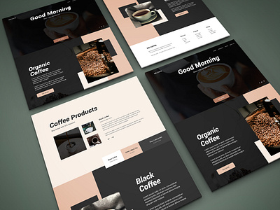 Coffeeshop UI Design branding coffee fashion ui design ui ui idea ux ux design web design