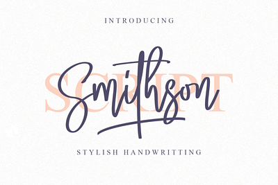 Smithson Font 3d animation app branding design graphic design illustration logo motion graphics typography ui ux vector