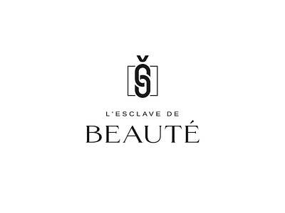 L'esclave de Beauty - logo beauty beauty beauty logo branding cosmetic salon graphic design illustration logo logo design logo designs logotype typography