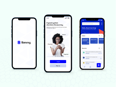 Ibevvy- Organization and prioritization App mobile app organize prioritization ui uiux