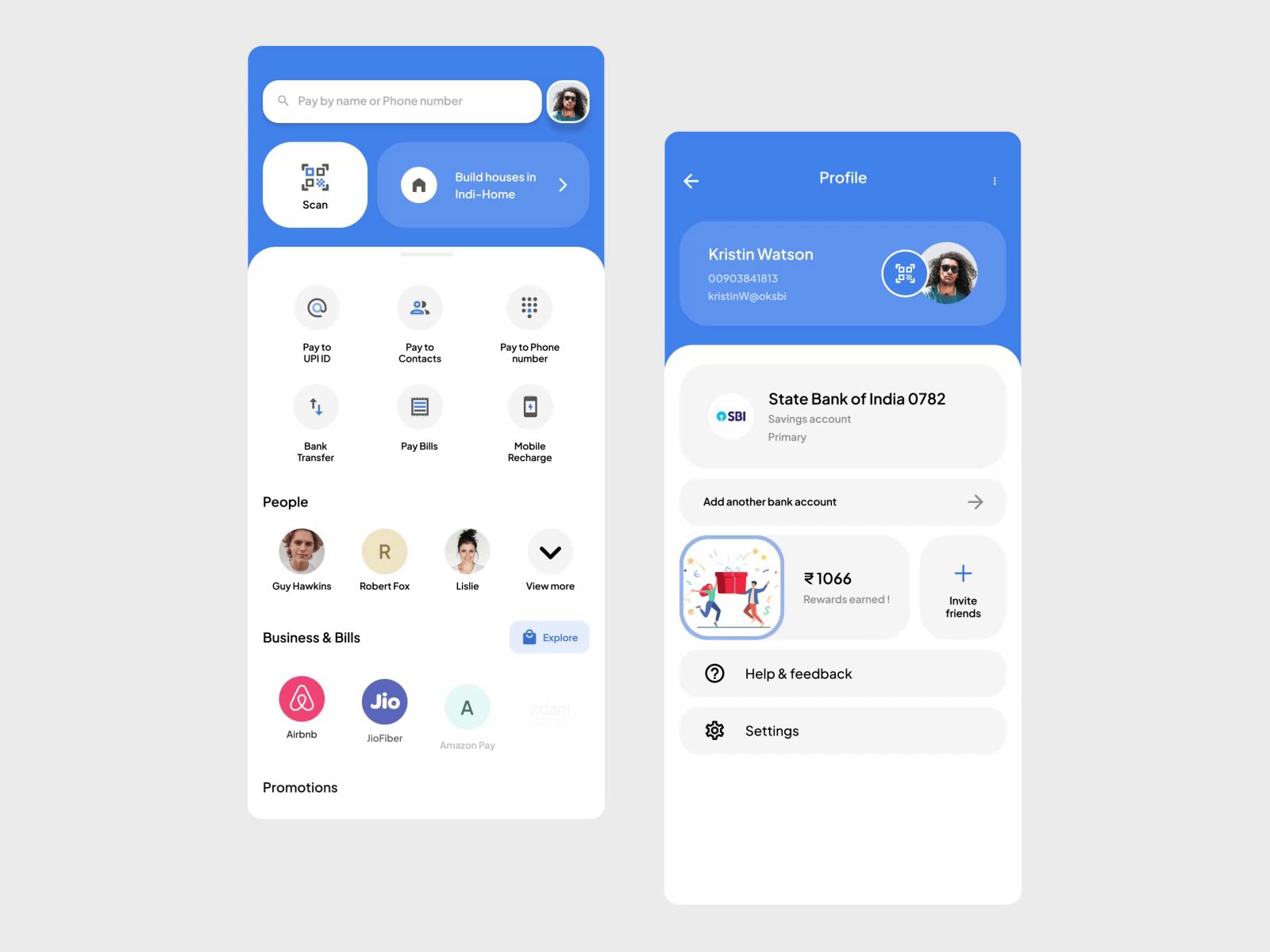 GPay Online Payments App UI By Intorque On Dribbble