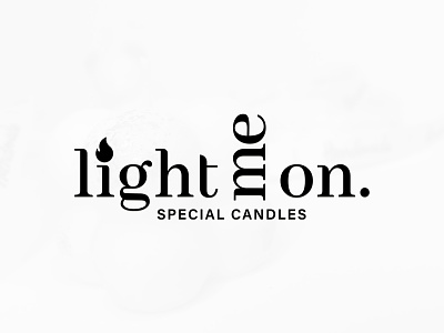 Light me on branding candles graphic design logo visual design
