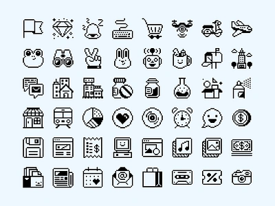 Go Retro or Go Home - Pixel Icons 90s branding design flat free freebies graphic design icons illustration illustrator logo nostalgia pixel pixel icons pixelart streamlinehq streamlineicons throwback ui vector