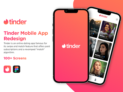 Tinder Dating App Clone app ui app ui design app ui figma mobile app design tinder tinder clone ui uiux