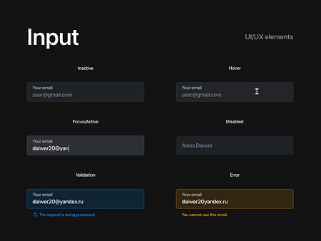 Browse thousands of Input images for design inspiration | Dribbble