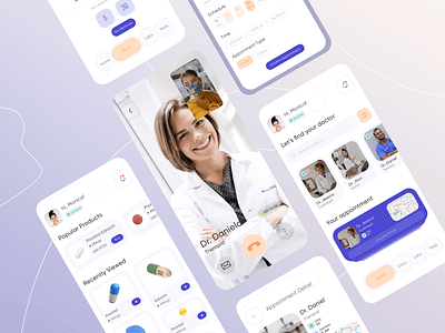 Medical Clinic app clean clinic design doctor doctor appointment health health care homepage hospital landing medical clinic mobile redesign site ui ux website