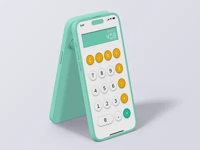 Calculator 004 calculator dailyui dailyuichallenge ui