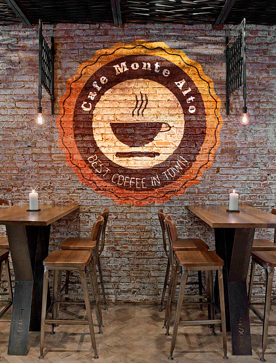 Cafe Monte Alto app branding design graphic design illustration logo typography ui ux vector