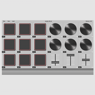MIDI Dashboard App and Server angular app midi music production