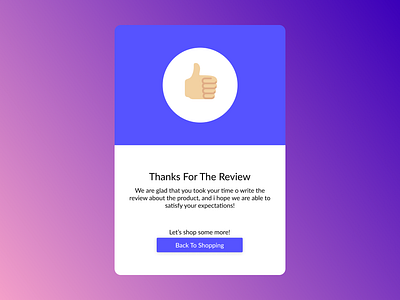 Thank You Day 77 application branding button card daily ui challenge design ecommerce email illustration learning design like logo notification order shopping thank you thanks trending ui ux