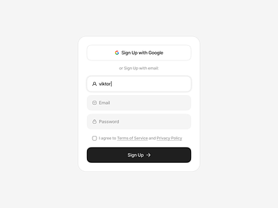 Sign Up account app create account design email enter flowmapp form google inprogress log in map mapping new user password product design registration sign in sign up user