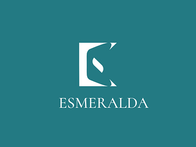 ESMERALDA | Fashion & Cosmetics Logo branding graphic design logo