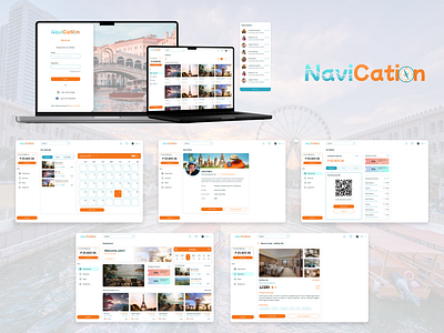 NaviCation - Your travel companion branding dashboard desktop figma travel ui