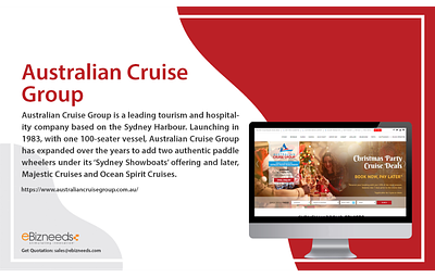 Australian Cruise Group android app development ecommerce website development