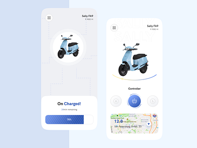 EV Charging Mobile App app design app development electric motorcycle electric motorcycle charging app electric vehicle charging app mobile application ui