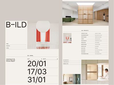 B-ild: Redesign Concept. adobe photoshop branding concept design figma graphic design typography ui ux uxui web design