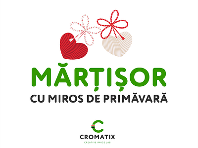 Mărtișor cu miros de primăvară! branding chisinau creative cromatix cromatix creative image lab cromatixlab design illustration logo moldova