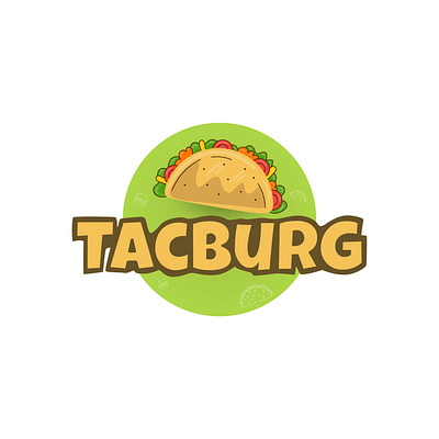 Logo designed for a Taco and Hamburger restaurant. branding design food logo graphic design illustration logo logo design photoshop