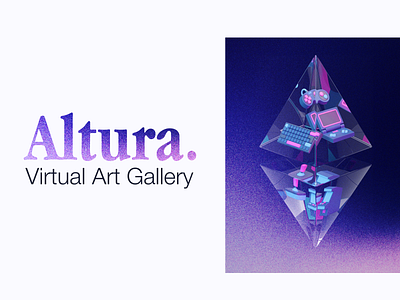 Altura 3d branding design graphic design