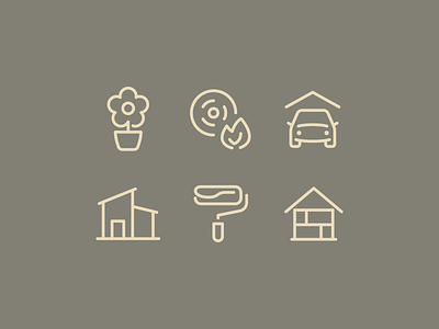 Home Icons design home house icon icon set iconography icons illustration line pixi ui vector