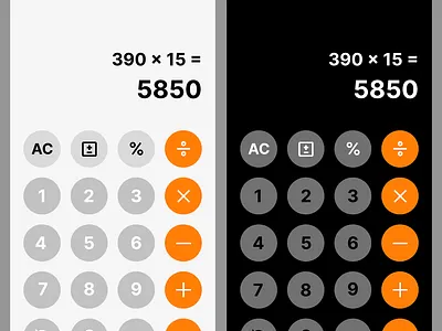 Day 4 Daily UI Challenge: Calculator #DailyUI