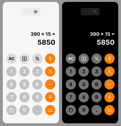 Day 4 Daily UI Challenge: Calculator #DailyUI