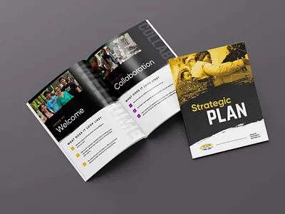 RAP Strategic Plan - Layout Design brochure design graphic design marketing print design typography