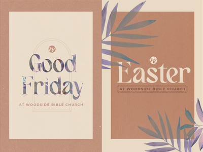 Good Friday + Easter 2022 branding church graphics design easter good friday graphic design message series typography vector