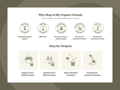 MOF- Baby Formula design ill illustration ui