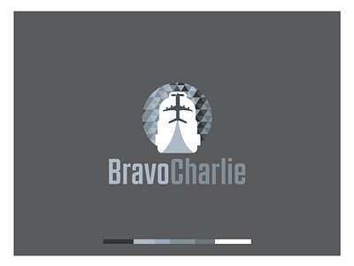 Bravo Charlie logo brand identity branding design fashionglobelogo graphic design greyscalelogo illustration illustrator logo logodesign logodesign2023 mordernminimal logo travelinfashion travelingbaglogo travelinglogo vector