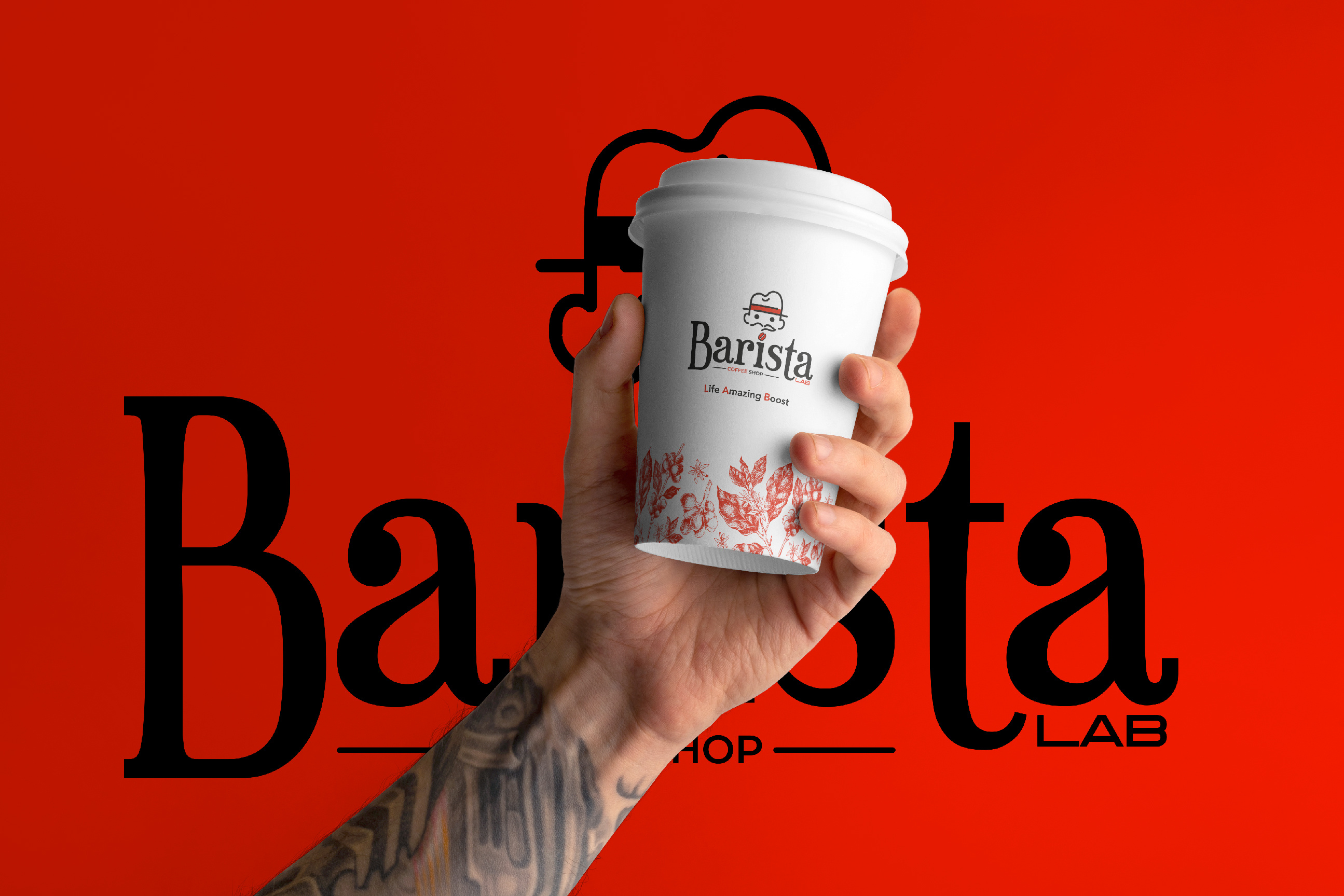 BARISTA LAB 3d animation bag brand branding callygraphy character coffee design graphic design identity illustration illustrator lettering logo minimal motion graphics typography ui vector