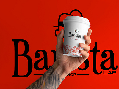 BARISTA LAB 3d animation bag brand branding callygraphy character coffee design graphic design identity illustration illustrator lettering logo minimal motion graphics typography ui vector