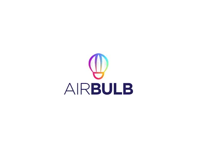AirBulb mark balloon branding bulb colorful creative designinspiration gradient inspiration logo logo designer