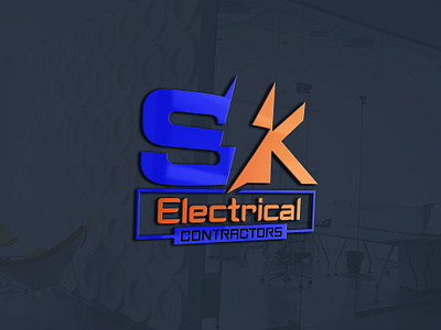 Electric Logo, SK Logo, Vector Logo electric electric logo electric logo design electrical electrical contractors electrical contractors logo electrical logo electrician logo electrician logo design energy energy logo logo logo design logo designer logo type logodesign sk logo vector vector logo