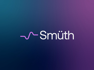 Smuth beat design heart icon line logo mark music simple smooth sound symbol ui wave
