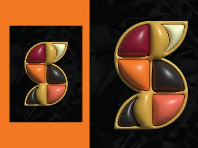 Poster 860 - “untitled” 3d 3d type art branding color design graphic illustration logo logo mark make something everyday poster type typography